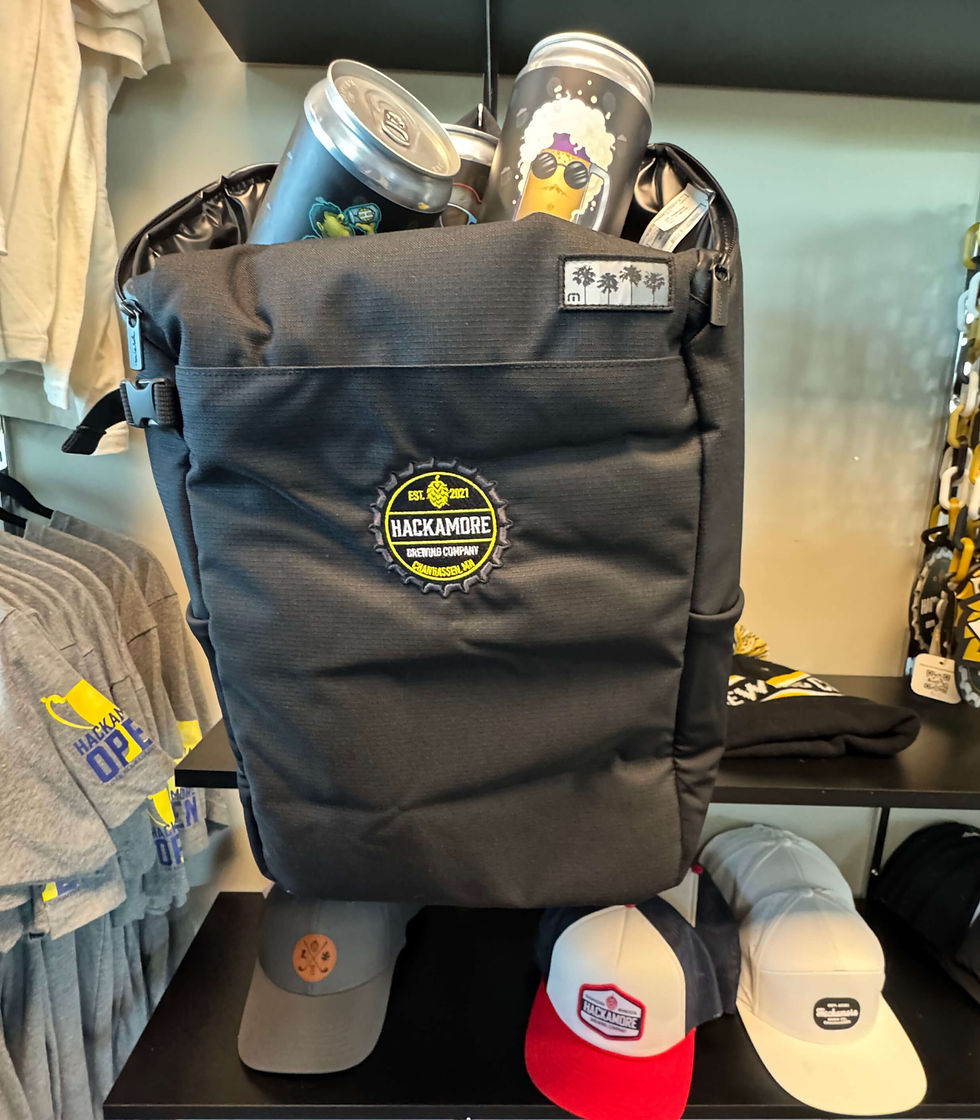 Cooler and hats