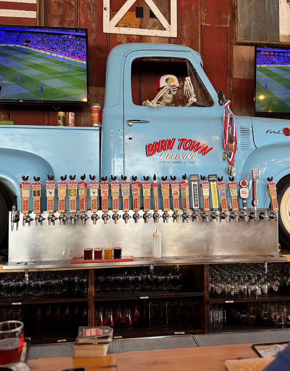 Blue Pickup Taps