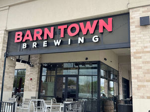 Entrance to Barn Town Brewing