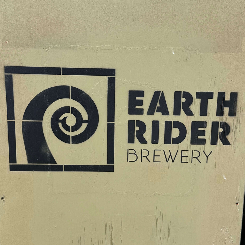 Earth Rider Logo on bags platform