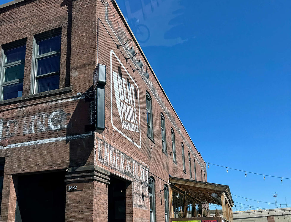 Outside view of Bent Paddle Brewing Co
