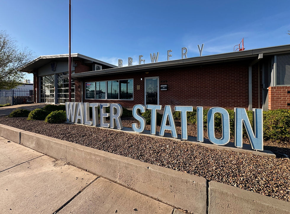 Front of Walter Station
