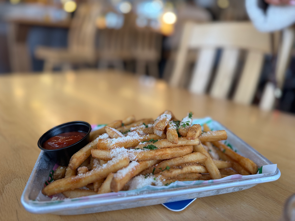 Paramesan truffle fries