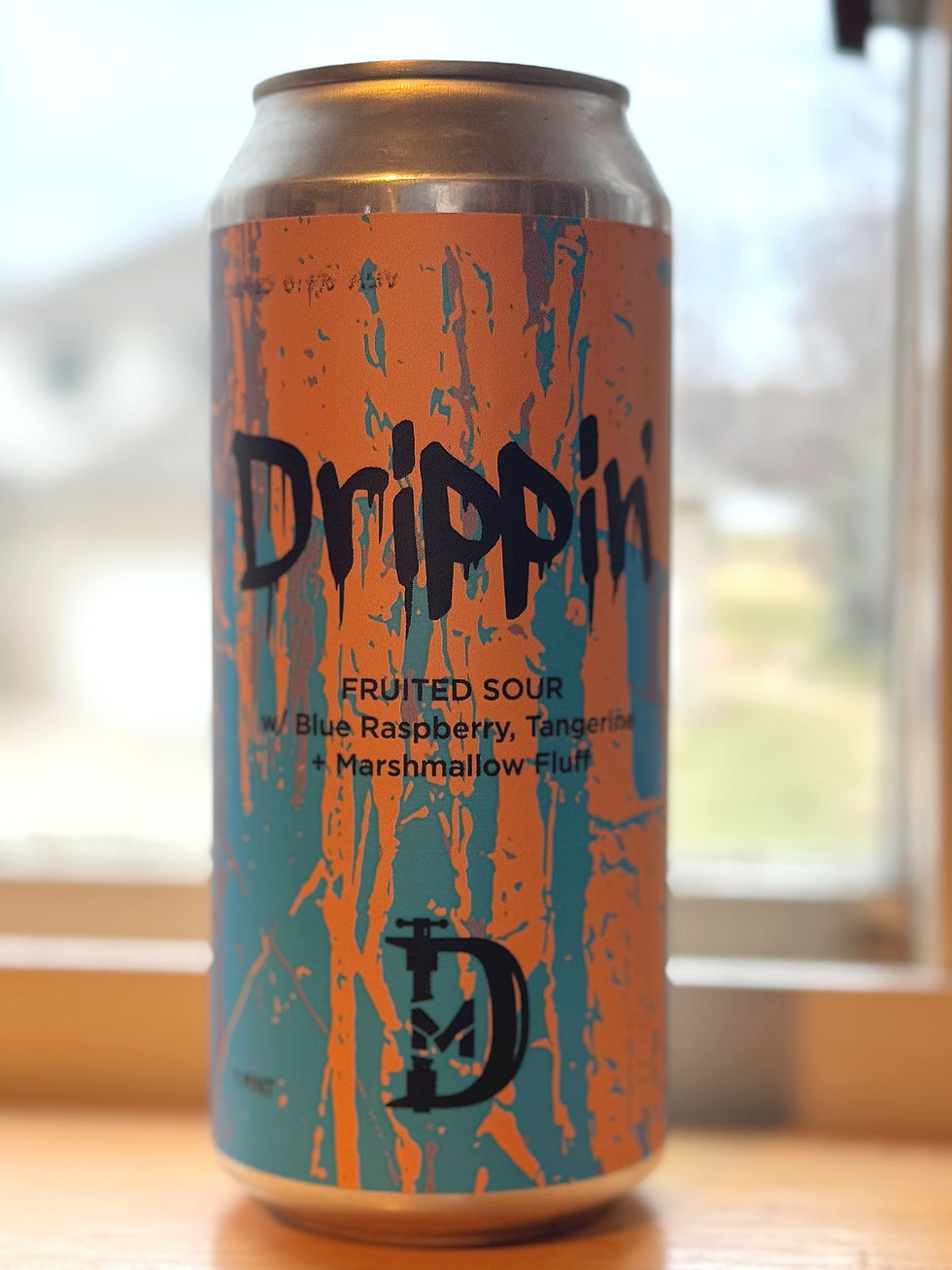 Can of Drippin' from Drastic Measures Brewing