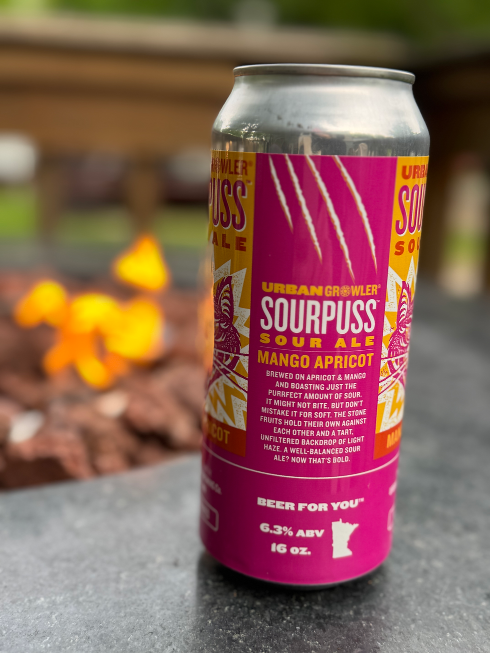 Can of Sticky Puddles at Luplin Brewing