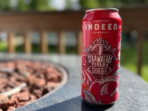 Can of Strawberry Fields Sour Ale