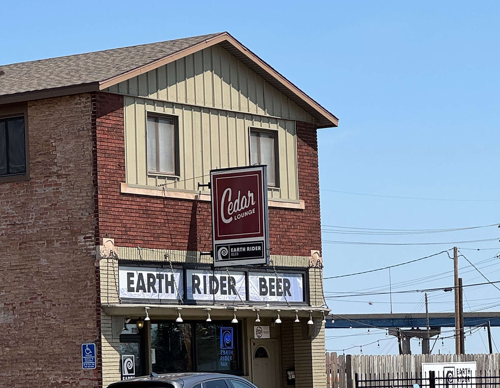Earth Rider Beer entrance