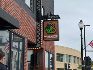 Exterior of Bear Cave Brewing Co