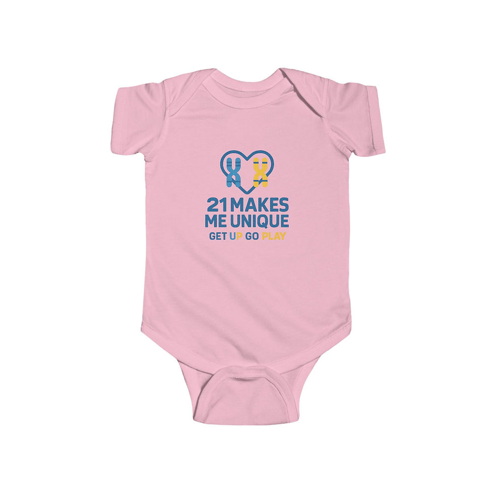 Thumbnail: 21 Makes Me Unique - Infant Bodysuit | Special Needs Awareness NB-24M