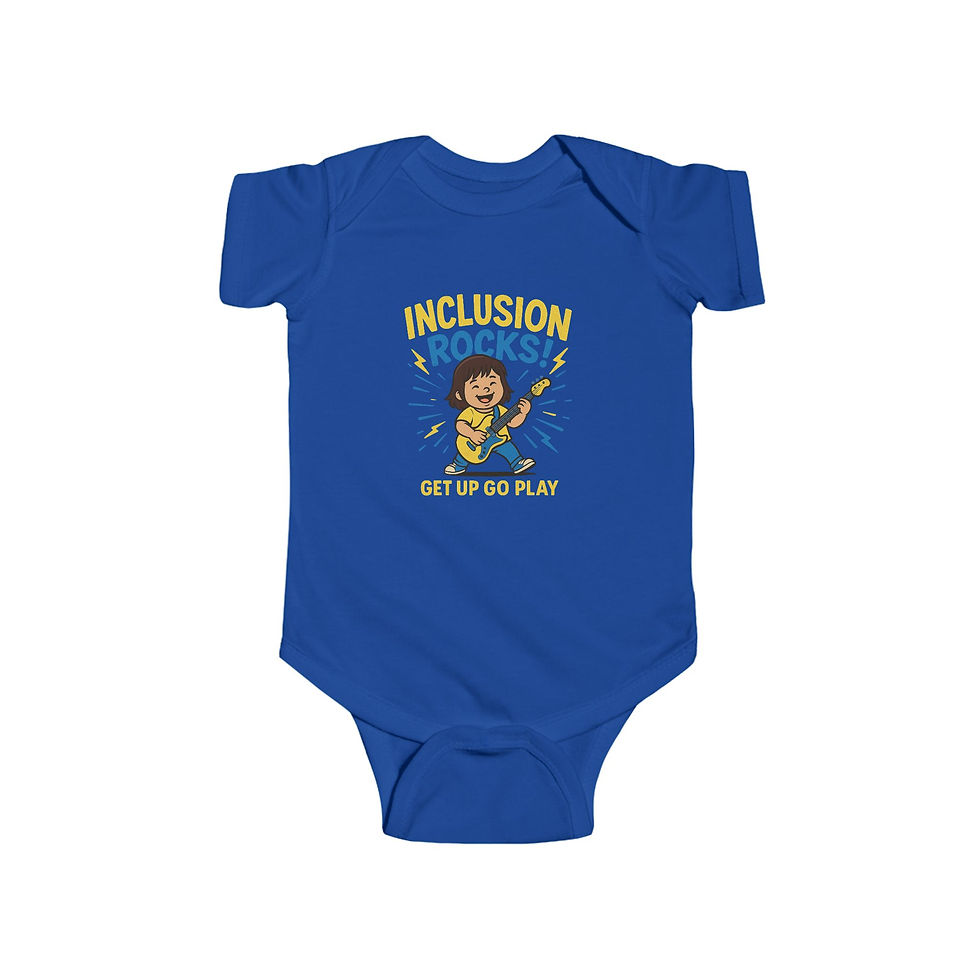 Thumbnail: Inclusion Rocks - Infant Bodysuit |Special Needs Awareness NB-24M