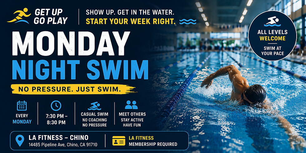 🏊 Monday Night Swim