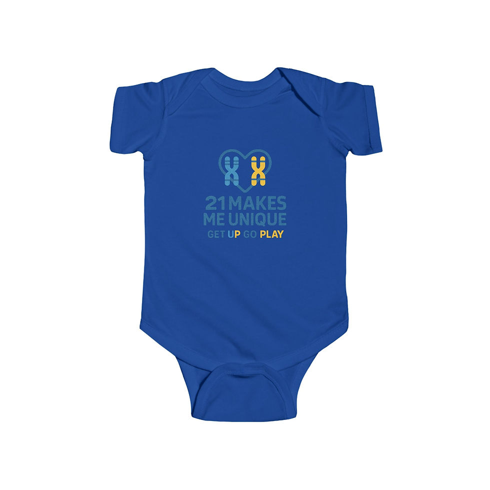 Thumbnail: 21 Makes Me Unique - Infant Bodysuit | Special Needs Awareness NB-24M