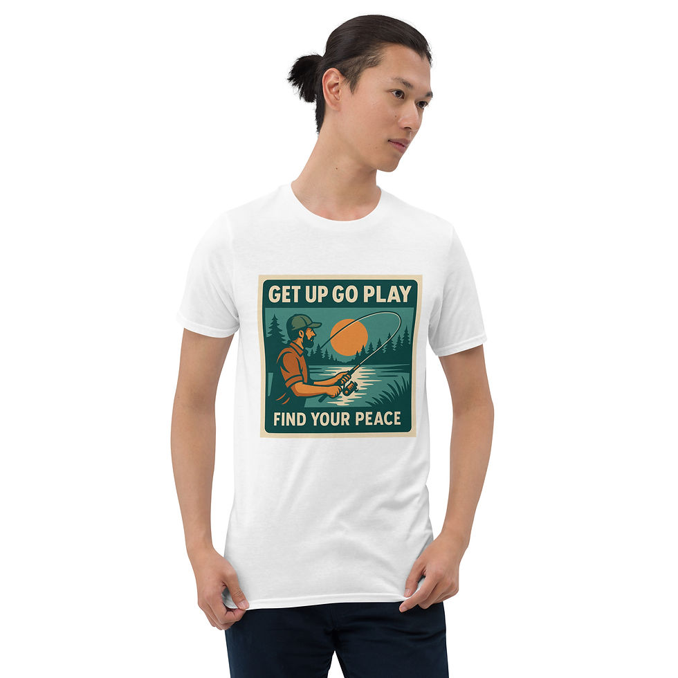 Thumbnail: Fishing - Find Your Peace Unisex T-Shirt