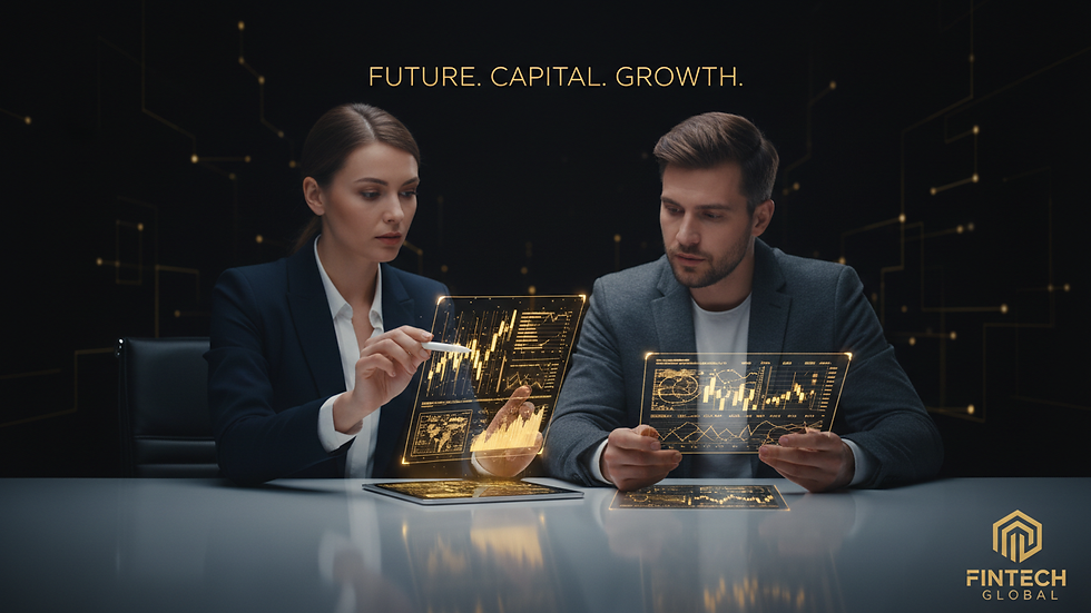 Close-up view of a financial advisor discussing documents with a client