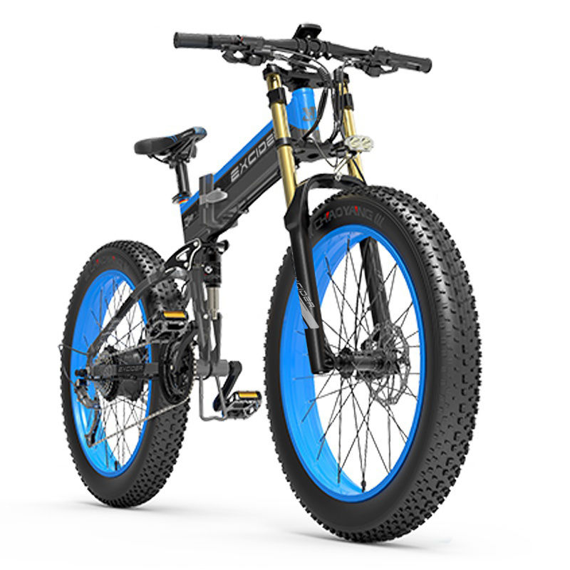 Thumbnail: 1000W Electric Bicycle 48V14.5ah Lithium Battery Ebike 26 Inch Fat Tire