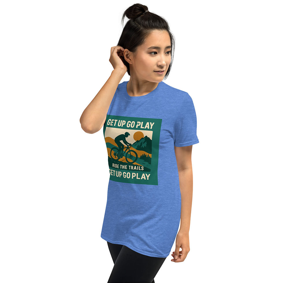 Thumbnail: Mountain Bike - Ride The Trails Unisex T-Shirt