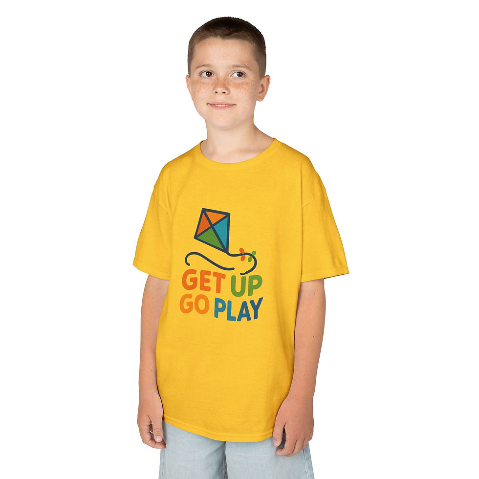 Thumbnail: Playful Kite - Children's T-Shirt, Fun Shirt, Summer Outdoor Wear