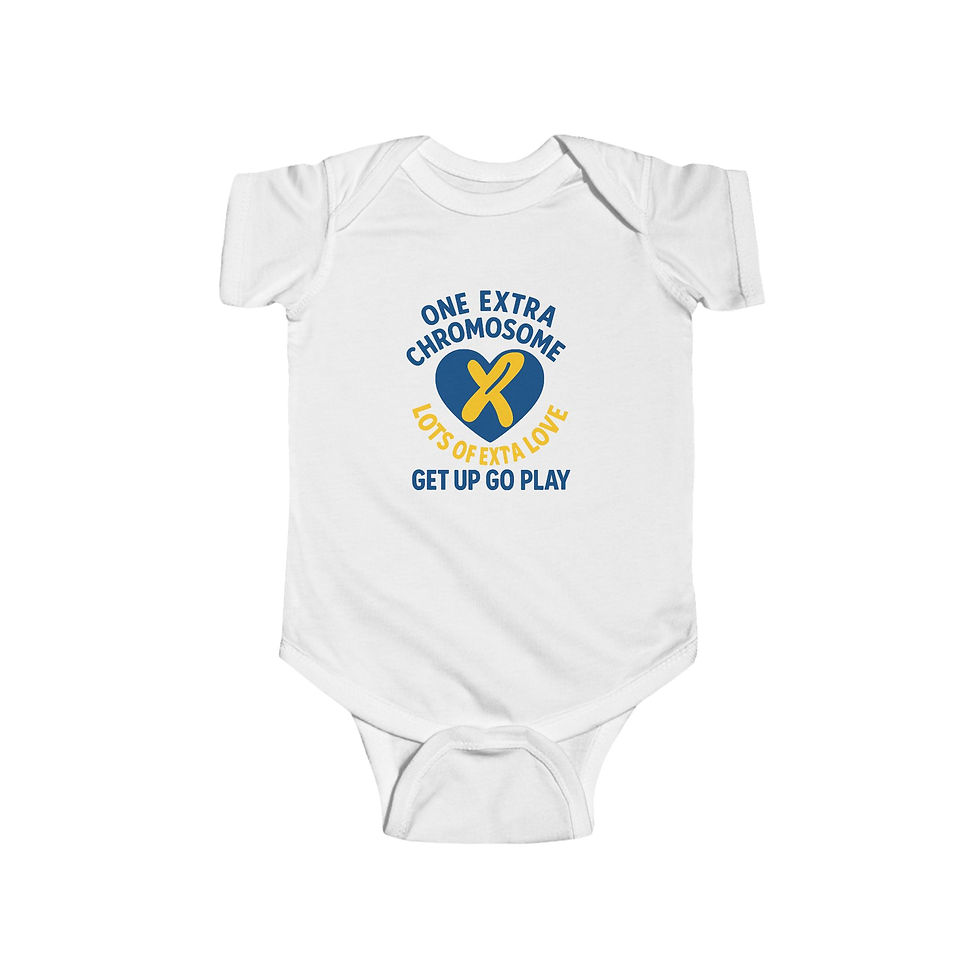 Thumbnail: One Extra Chromosome - Infant Bodysuit | Special Needs Awareness NB-24M