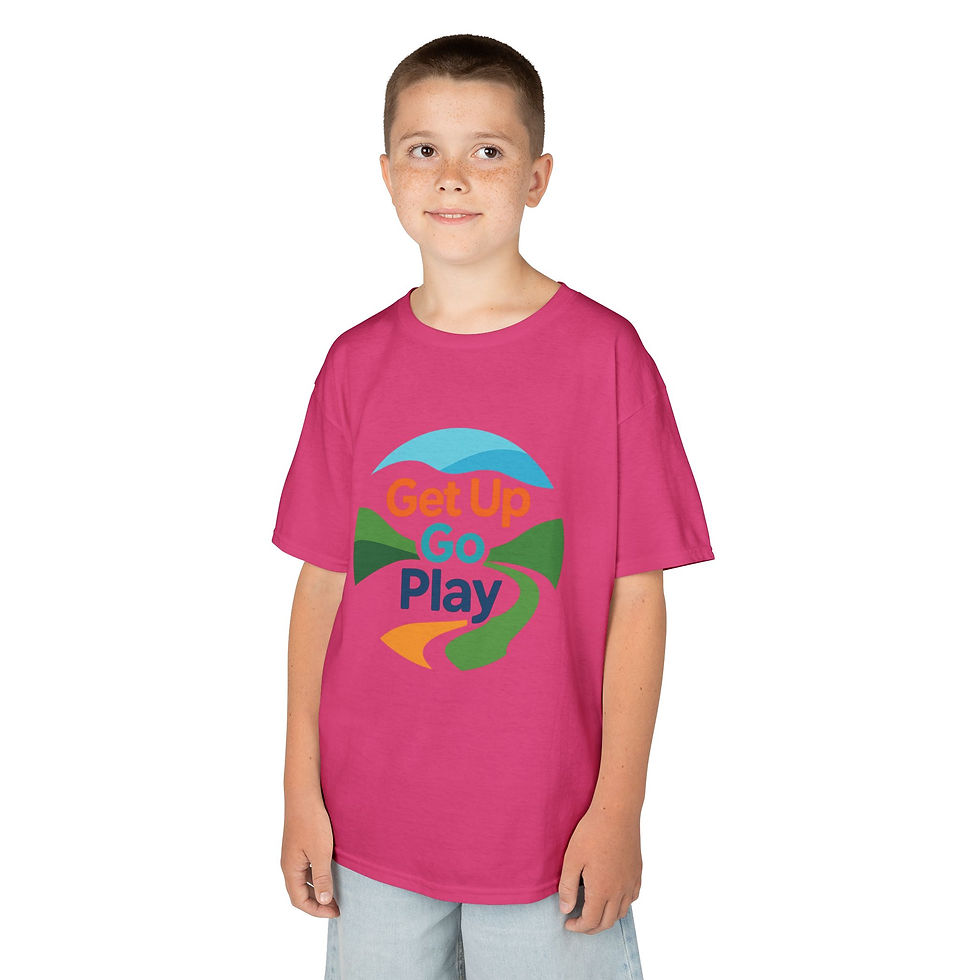 Thumbnail: Family Path to Play - Children's T-Shirt, Fun Shirt, Summer Wear, Outdoor Wear