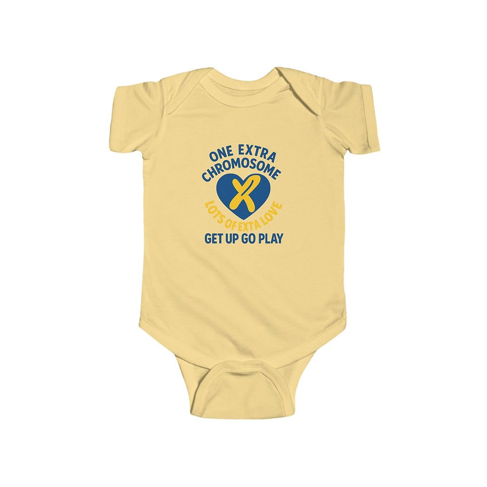 Thumbnail: One Extra Chromosome - Infant Bodysuit | Special Needs Awareness NB-24M