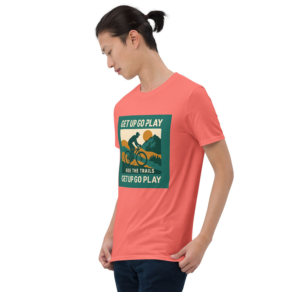 Thumbnail: Mountain Bike - Ride The Trails Unisex T-Shirt