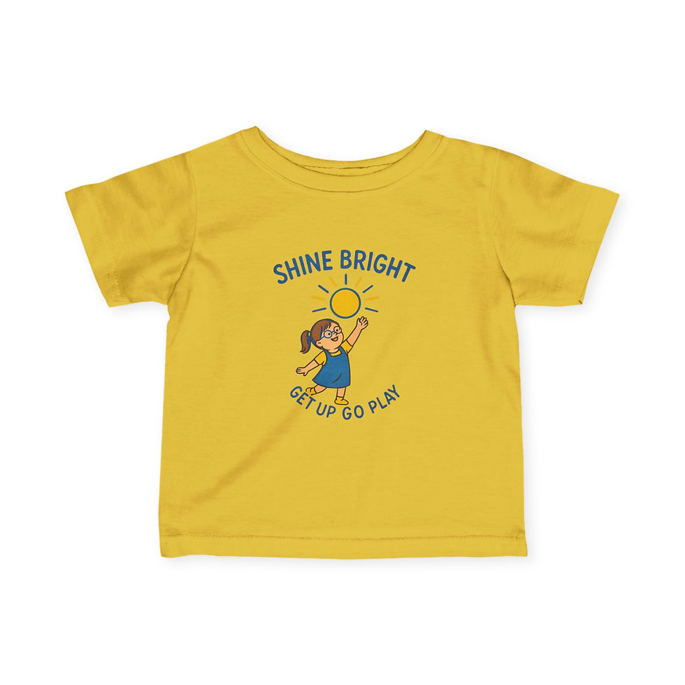 Thumbnail: Shine Bright - | Infant Tee, Special Needs Awareness, 6M-24M