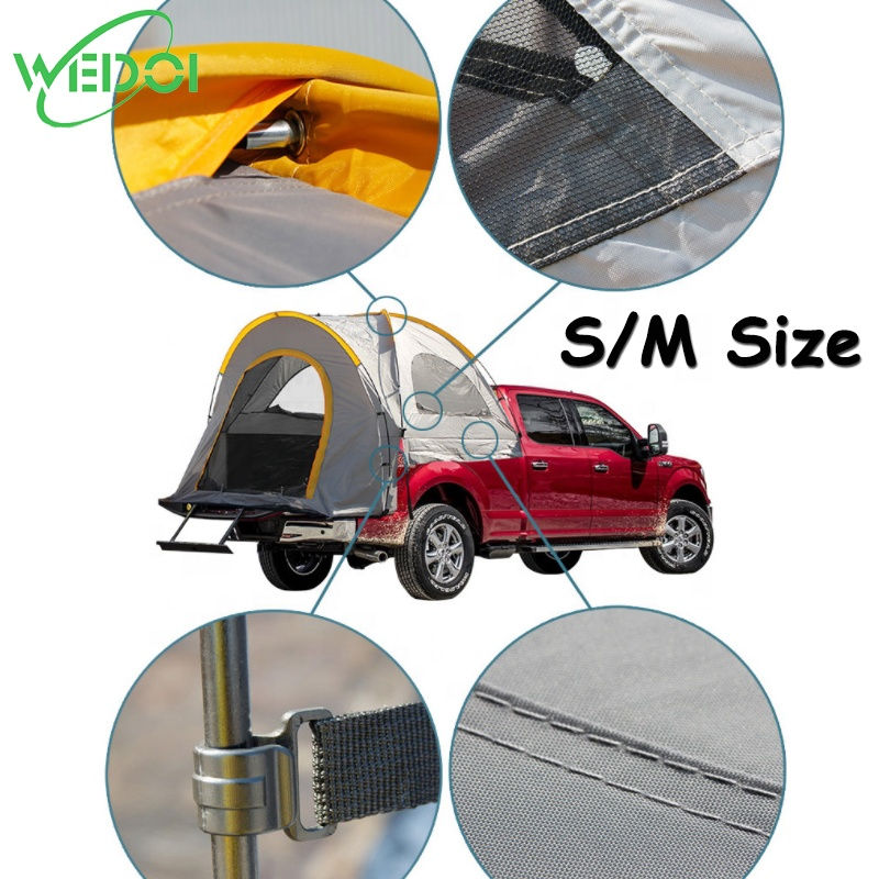 縮圖：Portable Truck Outdoor Tent Waterproof Rooftop Tent for Family Camping Travel