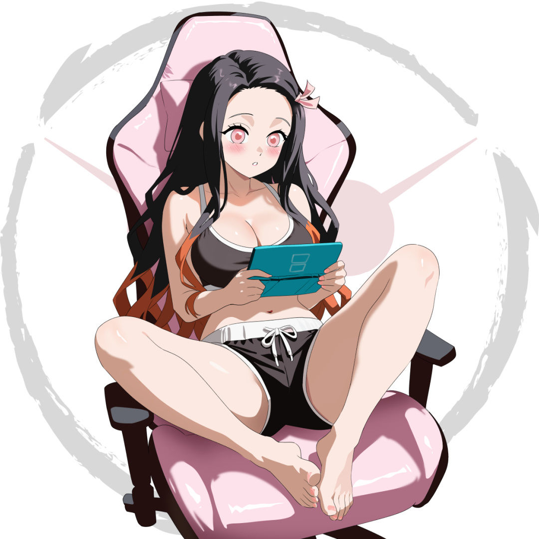 Gamer Girl Nezuko SFW/NSFW