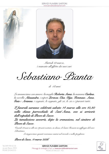 Pianta Sebastiano