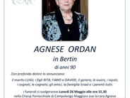 Ordan Agnese in Bertin