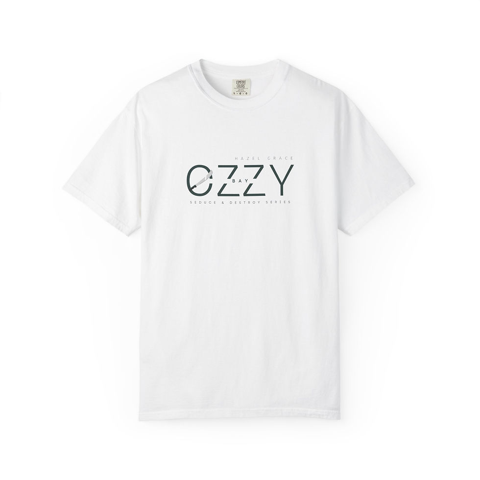 OZZY X BAY Unisex Garment-Dyed T-shirt