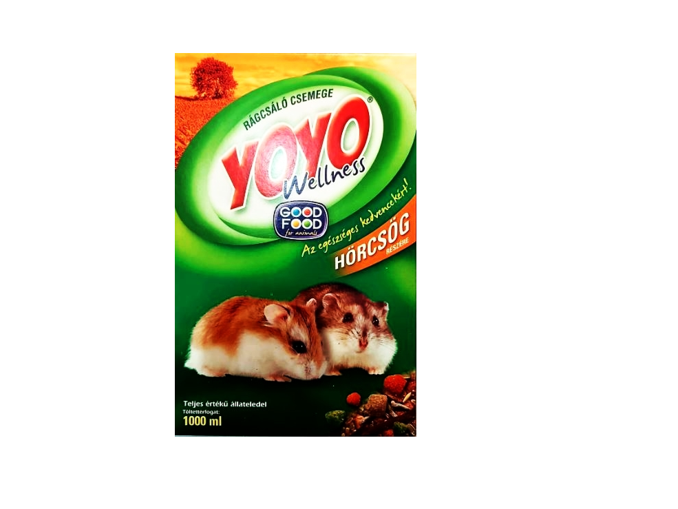 YOYO HÖRCSÖG ELEDEL 1000ML ~650G RÁGCSÁLÓ