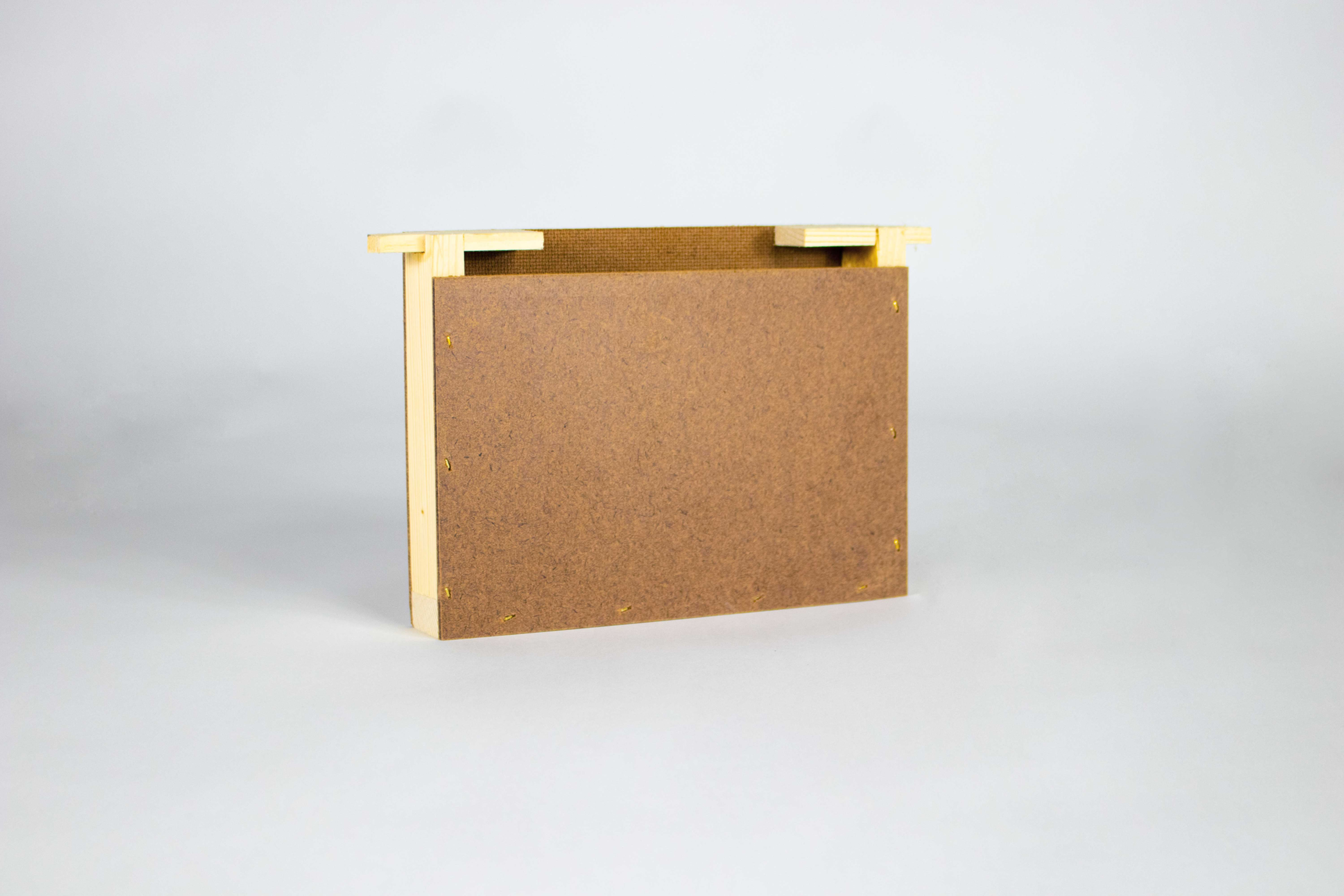 Mini Plus Futtertasche Holz einfache Wabenbreite