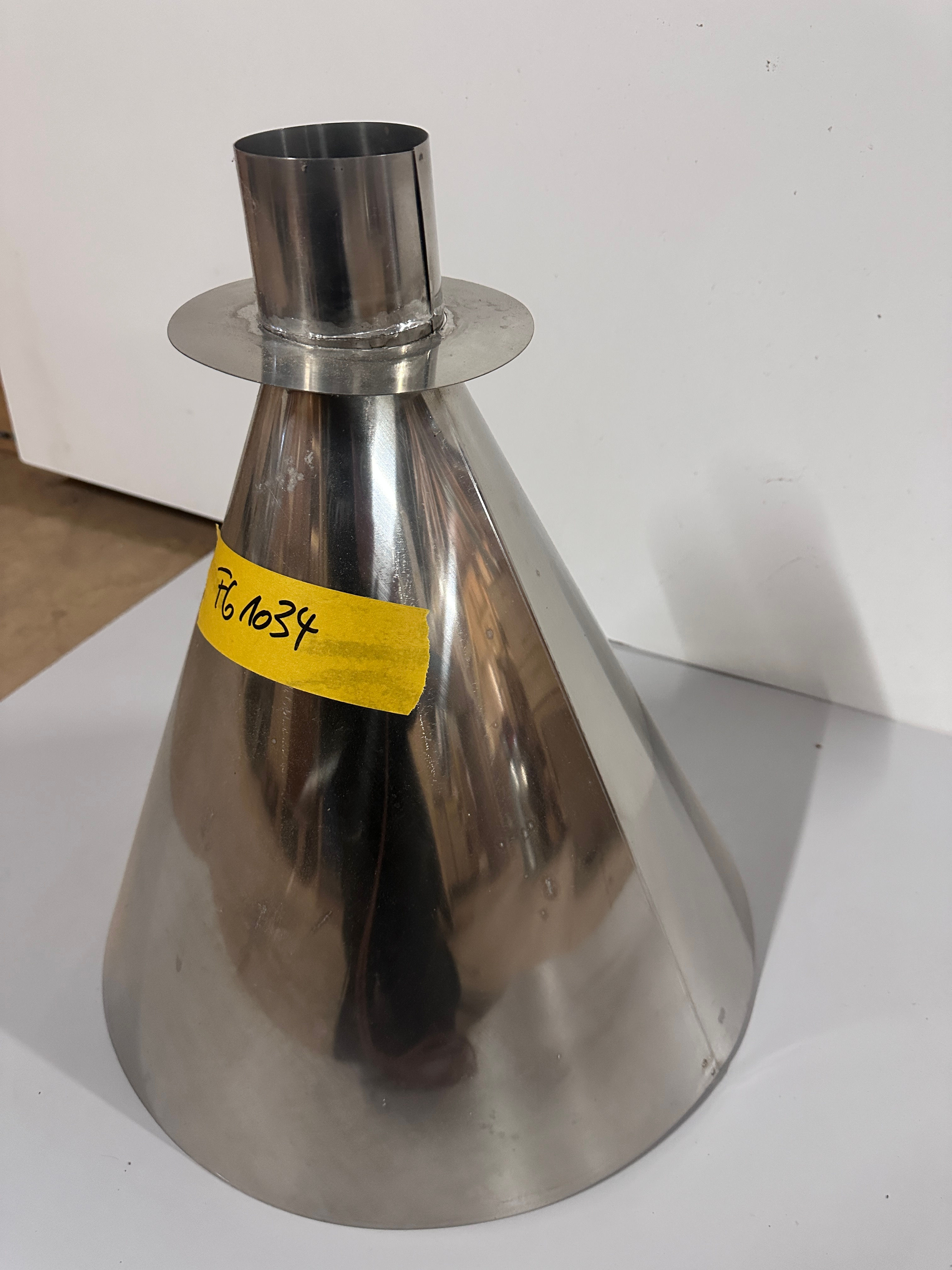Trichter Edelstahl, loser Ring - Einzelstück