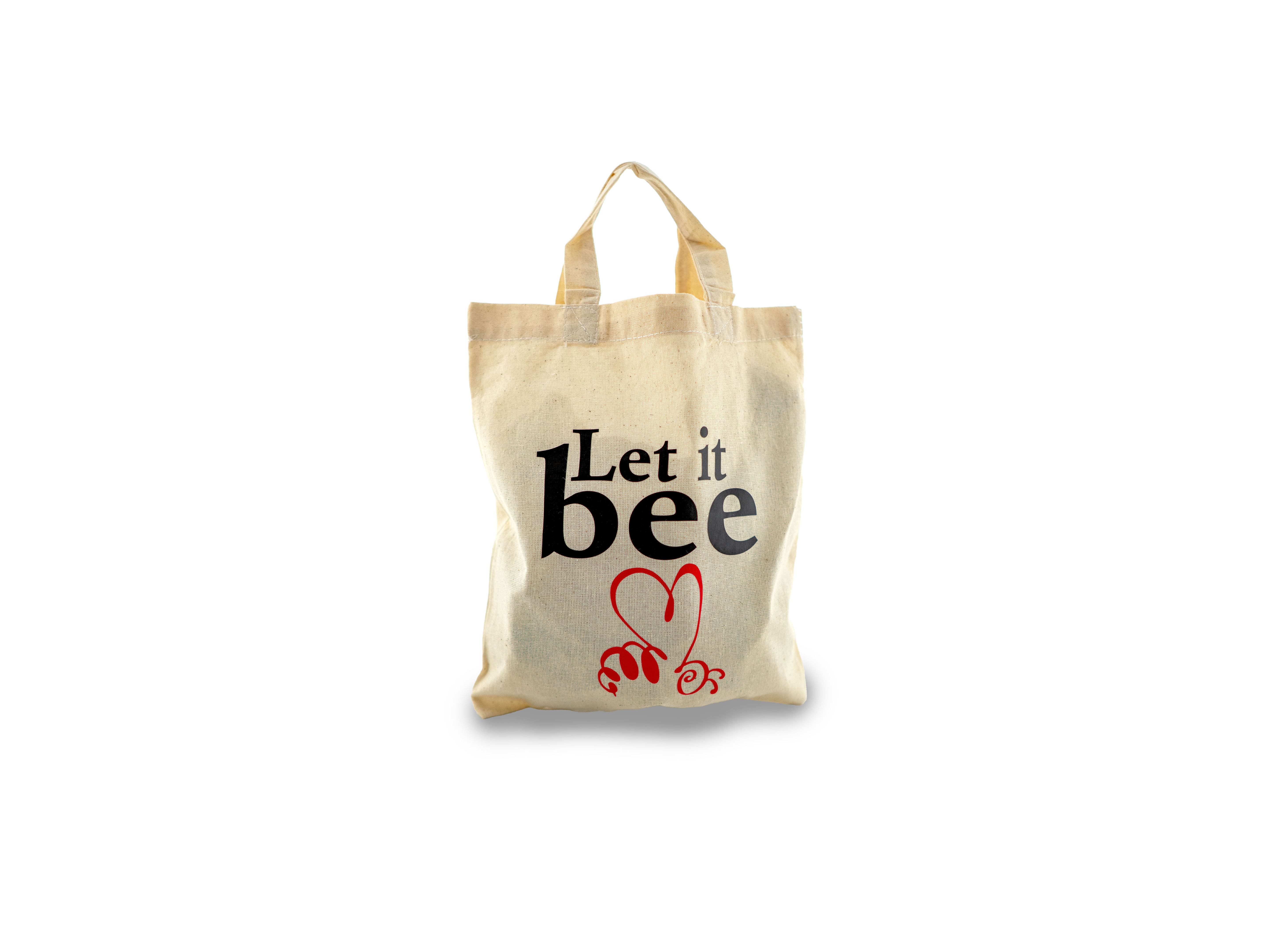 Baumwoll-Tasche "Let it bee"