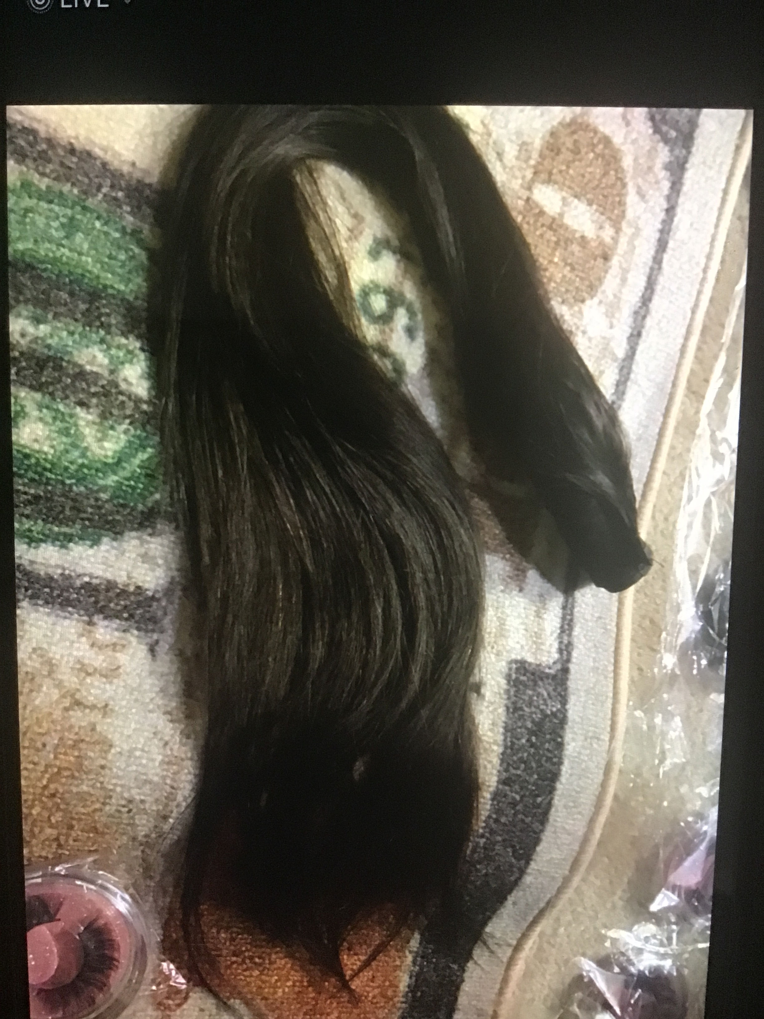 30”Straight ponytail