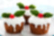 Christmas vanilla muffin