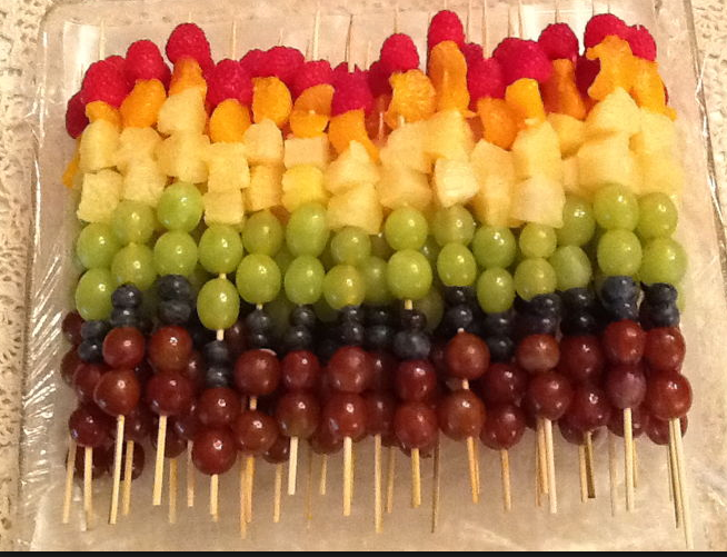 Fruits on a stick