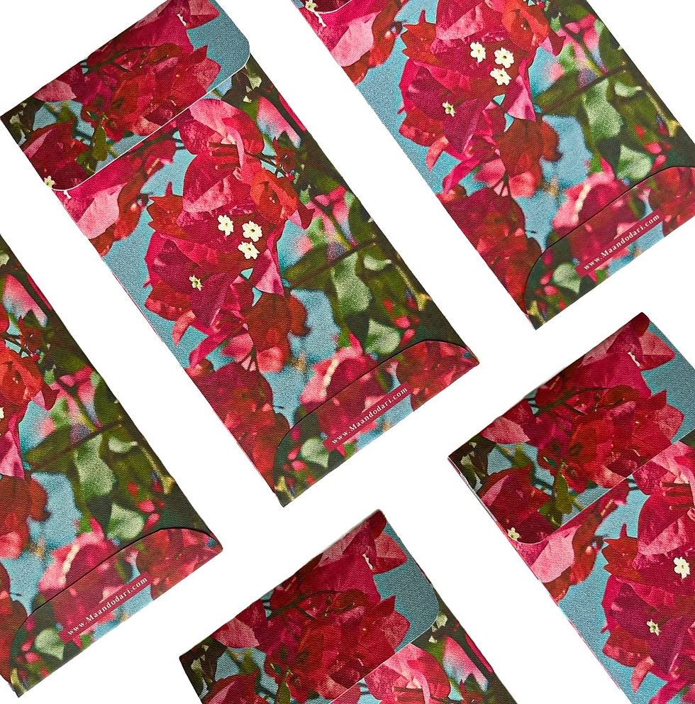 Thumbnail: Bougainvillea Money Envelopes (Set of 5)