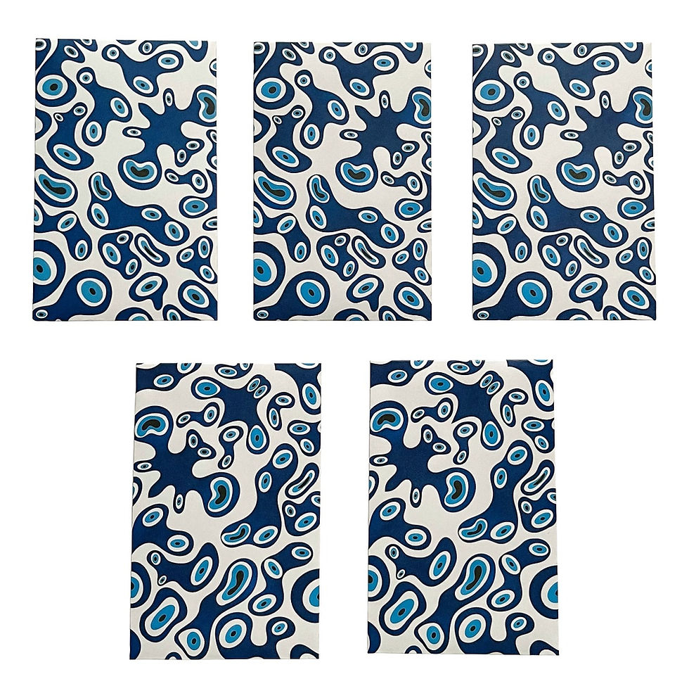 Thumbnail: Evil Eye Envelopes (Set Of 5)