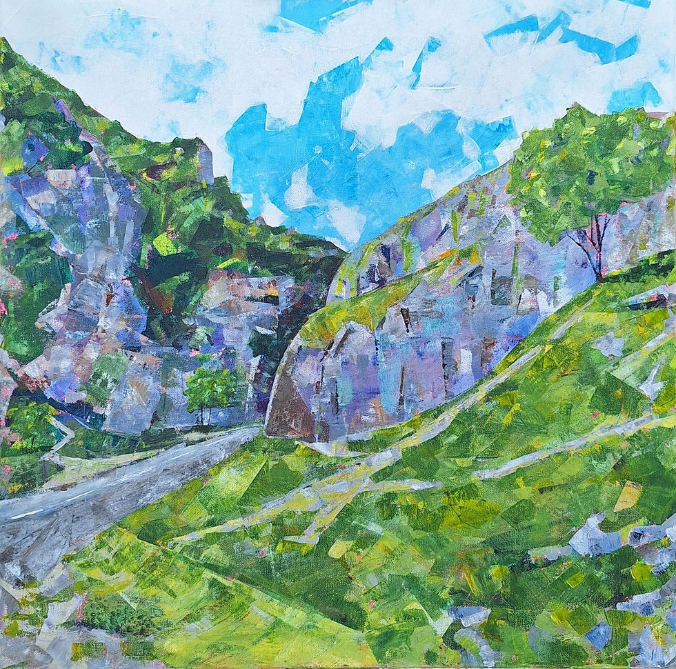 Through Cheddar Gorge