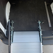 The flexible flap hinges on the ramp