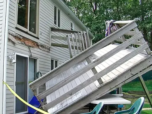 How Decks Fail: A Home Inspector's Warning on Common Catastrophes and How to Spot Them Early