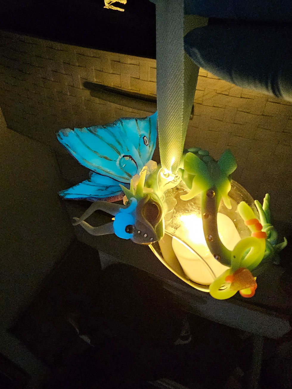 Thumbnail: Custom tealight and ornament dragons