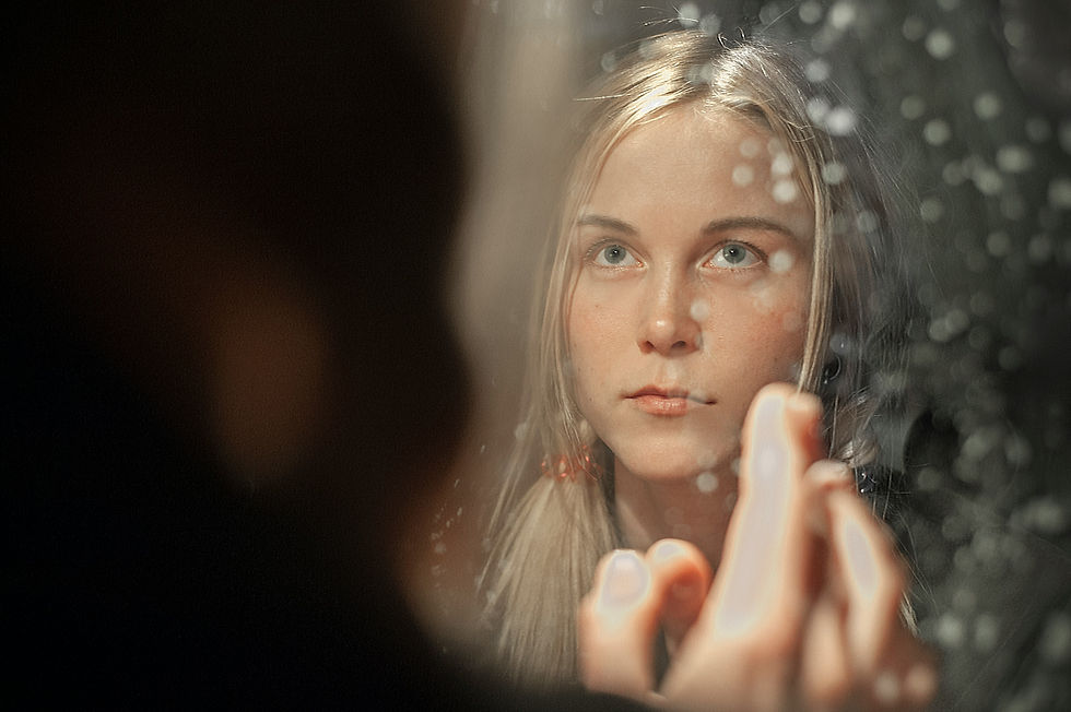 What is theme? photo credit: Ivan Lapyrin - girl with golden hair looking into a reflective surface