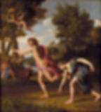 Atalanta depicted with Hippomenes Oil Painting