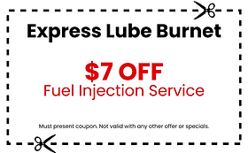 Express Lube Burnet Coupons and Specials