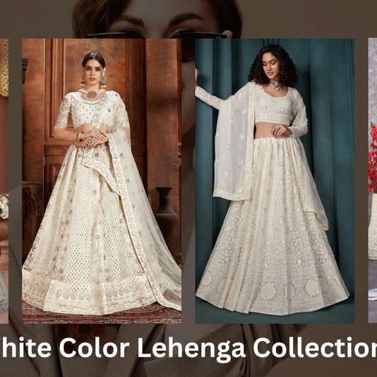 10 Best White Color Lehengas at SilveBin to Shine in Every Occasion