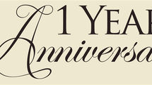 Happy 1st year Anniversary