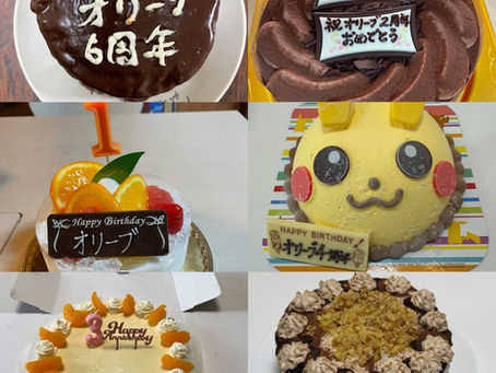 恒例のケーキ🎂